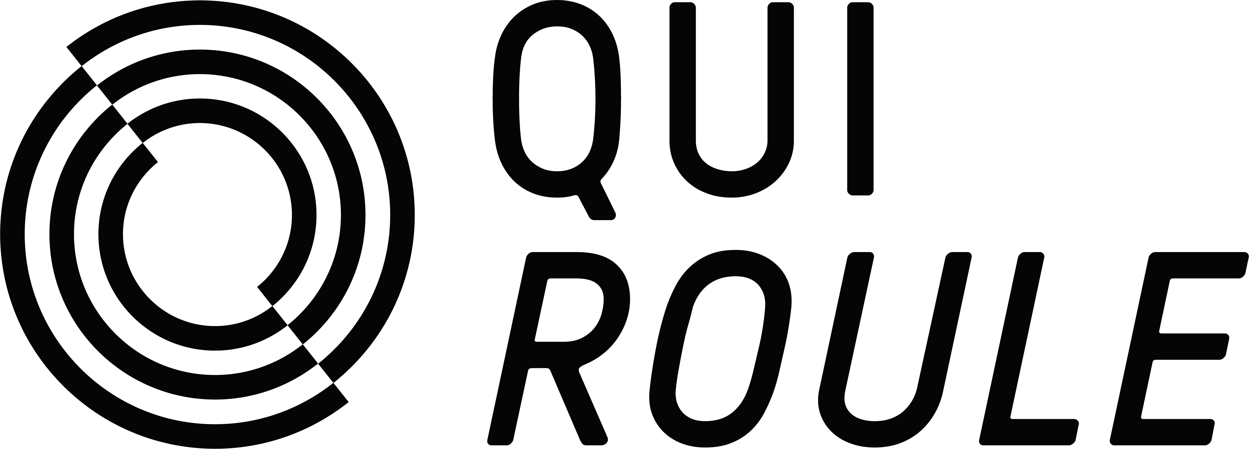 Logo de Qui Roule, partenaire de La grande traversée.
